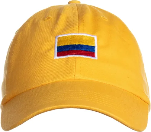 Vista 2 de Countries of the World National Pride Nation - Sombrero de béisbol de perfil bajo para papá para hombres y mujeres, Azul Patchwork