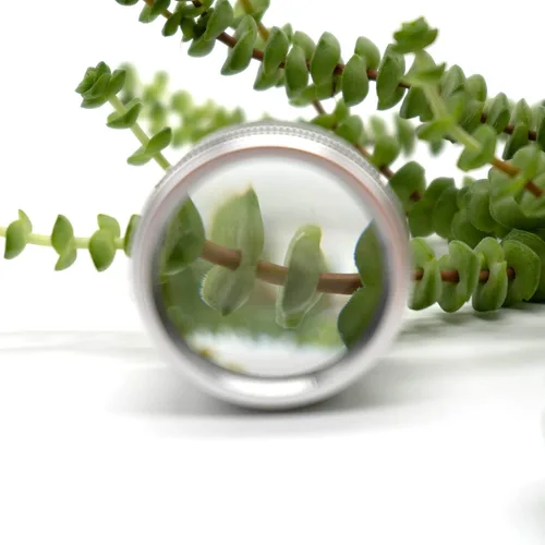 Vista 5 de Sanung Lupa óptica 30X, lupa de lectura de aleación de zinc Y-18 con doble lente de vidrio blanco, lupas de joyería de alta definición para leer