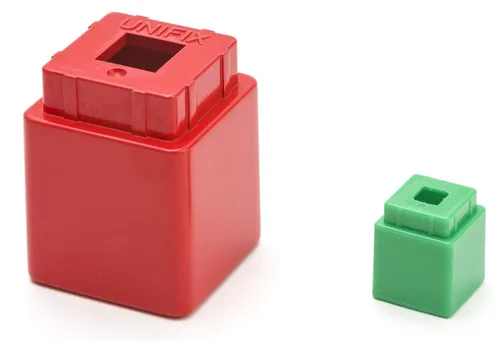 Vista 2 de Didax - DD211255 Jumbo Unifix Cubos, multicolor, grande (juego de 20)