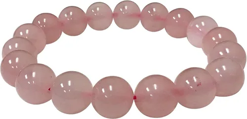 Vista 193 de Gem Avenue Handmade Round Bead Stretch Bracelet Unisex Natural Stone Beaded Jewelry for Men & Women, Elastic Wristband for Daily Wear