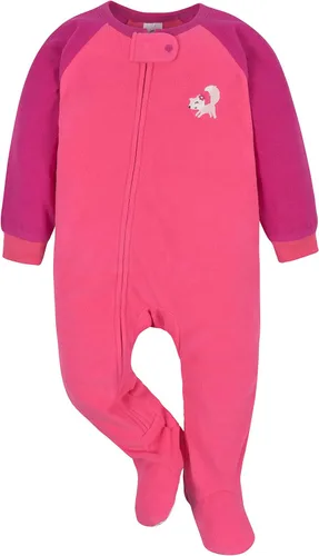 Vista 2 de Gerber Pijama de forro polar resistente al fuego, para niña pequeña, 2