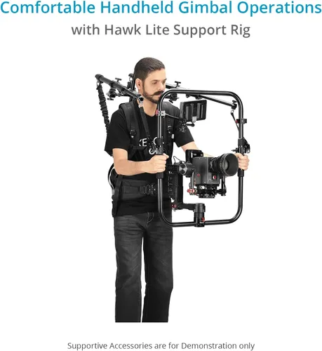 Vista 2 de Proaim Hawk Lite - Chaleco estabilizador de soporte corporal para cardanes de cámara. Carga útil de 11 libras - 33.1 lbs (ST-LHWK-01)