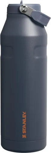 Vista 10 de STANLEY - Botella de agua IceFlow Flip Straw 2.0 con pajilla abatible, abertura más grande, acero inoxidable aislado, sin bisfenol A, 16 onzas