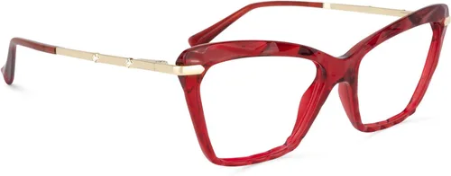 Vista 33 de Zeelool Gafas de bloqueo de luz azul ojo de gato de cristal para mujer Juliet VFP0270