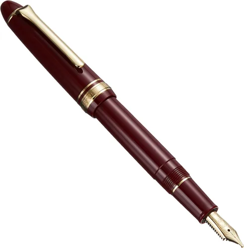 Vista 8 de Sailor Pluma Estilográfica Profit Casual Oro Trim Rojo Bold 11-0570-630