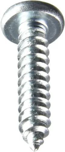 Vista 2 de Hillman 41086 Tornillos de chapa Phillips de cabeza plana (#12 x 1") - 50 piezas, zinc
