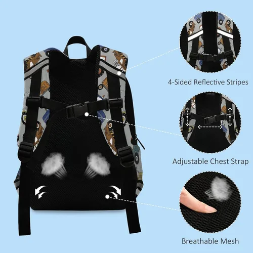 Vista 4 de Mochilas para niños, TRACTOR, Mochilas Daypack