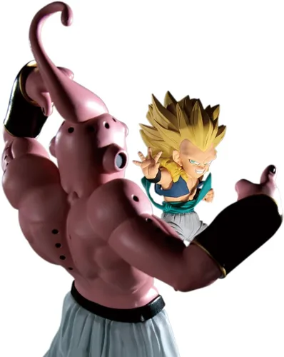 Vista 2 de Banpresto - Dragon Ball Z - Super Saiyan 3 Gotenks (vs Majin Buu) Figura de Match Makers