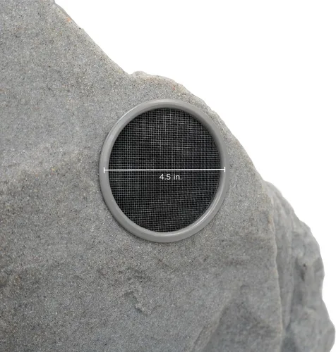 Vista 4 de Cubierta de roca de paisaje de imitación ventilada para equipos de patio
