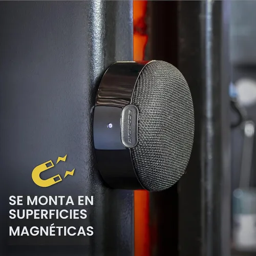 Vista 5 de Scosche BTMSS-SP BoomCan MS - Altavoz Bluetooth inalámbrico magnético portátil compatible con MagSafe iPhone 16/15/14/13/12/Pro/Pro Max, funciona