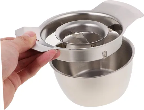 Vista 4 de Kichvoe Herramienta removedor de semillas de granada, pelador de granada de cocina con cuenco y martillo abridor de frutas para remoción de 6.88 x