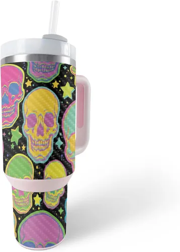 Vista 31 de MightySkins Skin - Vaso de vinilo compatible con Stanley The Quencher H2.0 FlowState de 40 onzas – Puppy Fall Funda protectora de vinilo duradera