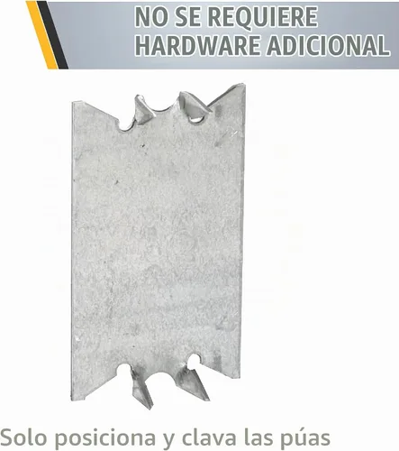 Vista 4 de RACO 2710 Placa protectora de cables para pernos de madera, 2-9/16 pulgadas de largo (paquete de 200)