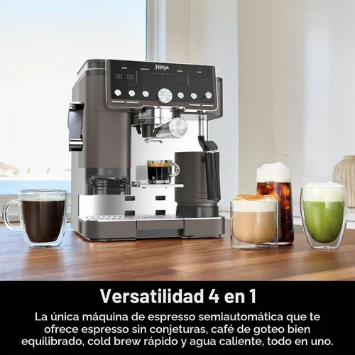 Vista 2 de Ninja Luxe Café Pro Series, Espresso, Cold Brew, Hot Water, ES701BR