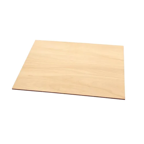 Vista 5 de Paquete de 5 hojas de tilo sin terminar de 12 x 16 x 3/16 pulgadas de grosor, paneles rectangulares de madera para quemar con láser, manualidades