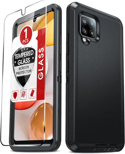 Vista 38 de LeYi Funda compatible con Samsumg Galaxy A05 4G: Galaxy A05 4G con resistente a los golpes, 3 en 1 de cuerpo completo, protección resistente