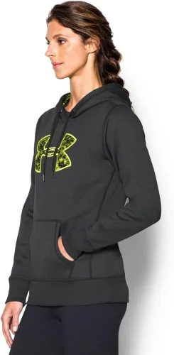Vista 3 de Under Armour Sudadera con capucha impresa con logotipo grande