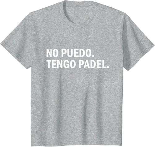 Vista 60 de Camiseta de jugador divertido No Puedo Tengo Padel Hobby