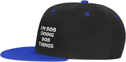 Vista 3 de Unisex Im_Bob_Doing Bob Things Logo Baseball Cap Hat Adjustable Fashion Outdoors Sandwich Cap