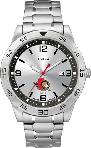 Vista 30 de Reloj de cuarzo Citation de 1.654 in con correa de acero inoxidable para hombre