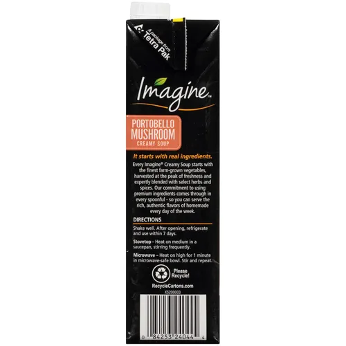 Vista 5 de Imagine Portobello - Sopa cremosa de hongos de 32 onzas líquidas (paquete de 6)