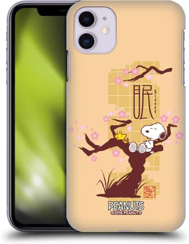 Vista 57 de Head Case Designs Funda rígida con licencia oficial de Peanuts Charlie Brown Oriental Snoopy compatible con Apple iPhone 7/8/SE 2020 y 2022