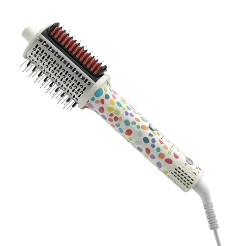 Vista 13 de Ellena E1 Secador de pelo + cepillo alisador de cabello de doble modo, cepillo de aire caliente con motor sin escobillas de alta velocidad