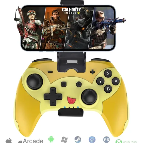 Vista 8 de Megadream Wireless Mobile Gaming Controller Gamepad for iPhone/Android/iPad/PC/Switch/PS4/iPad Joystick with Phone Holder, Supported Cloud Game