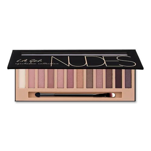 Vista 2 de L.A. Girl Beauty Brick - Sombra de ojos, color nudes, 0.42 onzas (paquete de 5)