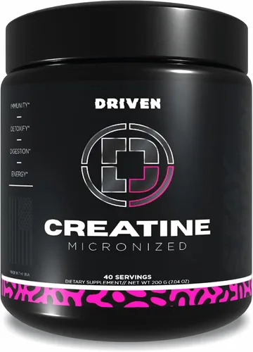 Vista 8 de Driven Nutrition Creatina, 17.64 oz – Polvo micronizado sin sabor, rendimiento físico y cognición – 0.18 oz por porción para reducir la fatiga