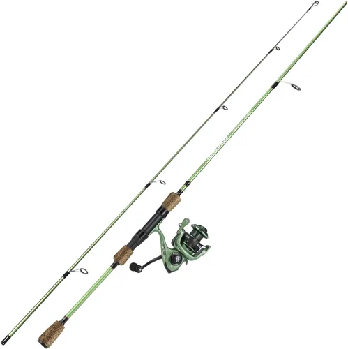 Vista 2 de Combos de cañas de pescar One Bass, cañas de fibra de carbono de 30 toneladas, carrete de pesca con relación de engranajes de 8.1:1, combo de 2