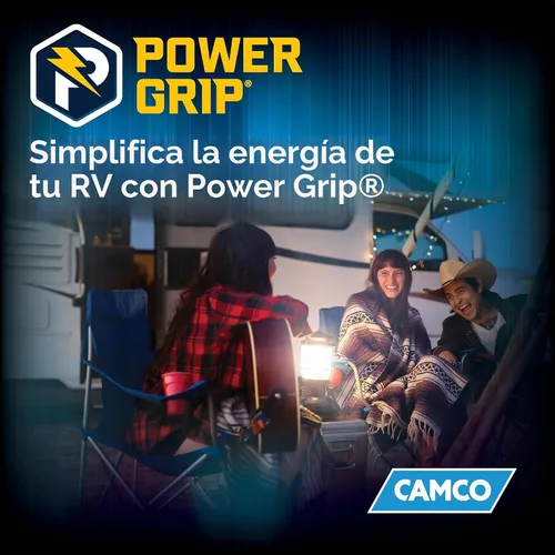 Vista 6 de Cable de alimentación eléctrica, de Camco, 55191, 25 pulgadas, de PowerGrip, con mango, 50 amperios