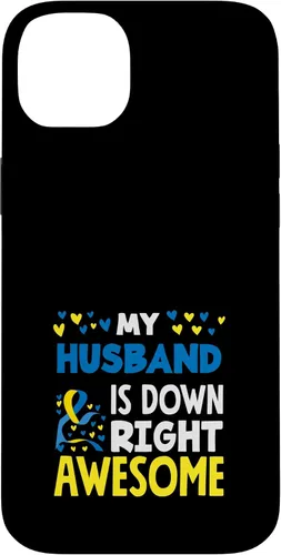 Vista 15 de My Husband is Down Right Awesome Down Syndrome Awareness Case for iPhone 17