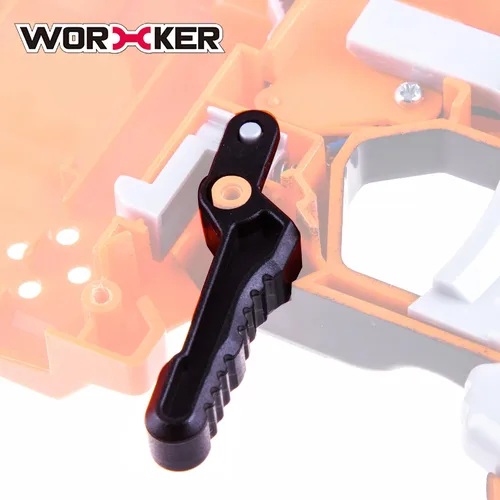 Vista 5 de WORKER Botón de liberación de cargador para Nerf N-Strike Elite Stryfe (negro)