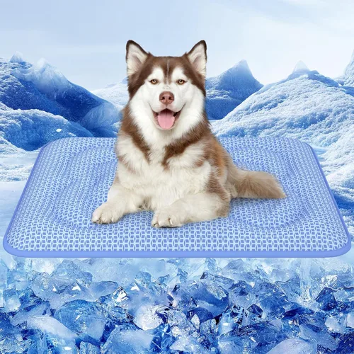 Vista 10 de Rywell - Tapete de enfriamiento reversible grueso para perros para todas Gris