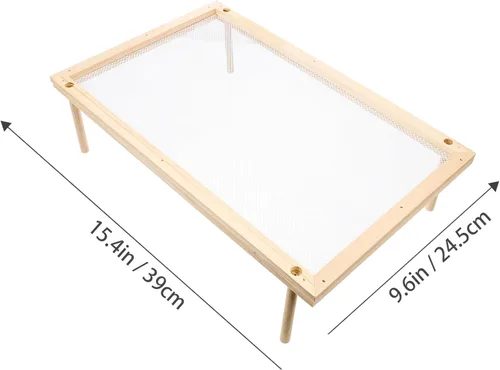 Vista 4 de STOBAZA Estante de secado de fideos para espaguetis y pasta fresca, versátil para frutas y verduras, soporte para secadora de fideos y verduras