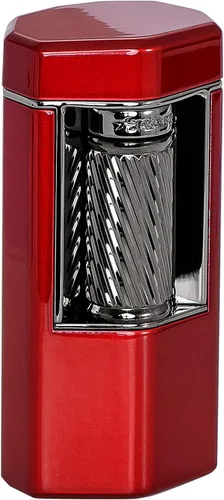 Vista 10 de Xikar Meridian - Encendedor de cigarros con triple llama suave, potente, elegante, innovador, encendido fiable, barra de rodillo grande y fácil