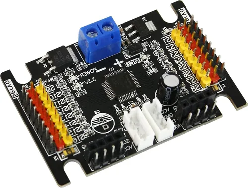 Vista 9 de Yahboom Herramienta de centrado de controlador de servomotores RC con protección contra sobrecorriente, 2 modos de control compatible con ajuste