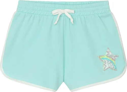 Vista 4 de BTween - Shorts cómodos de forro polar con cordón para niña, paquete de 4