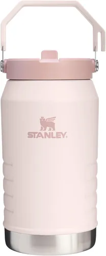 Vista 8 de Stanley IceFlow 2.0 - Jarra con pajilla abatible con asa, de 64 onzas, tapa giratoria y popote abatible, a prueba de fugas para viajes y deportes