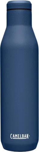 Vista 8 de CamelBak - Botella de acero inoxidable de 25 onzas, color azul nórdico Double-Wall Vacuum Insulated Stainless Steel, Easy Pour Wide Opening