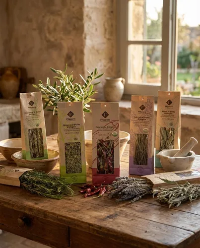Vista 6 de FILIPPONE - Hojas de Laurel Orgánicas en Tallo, 25 g (0,88 oz), Sicilianas, Certificadas Orgánicas por el USDA Sicilian Bay Leaves Dried on Stem