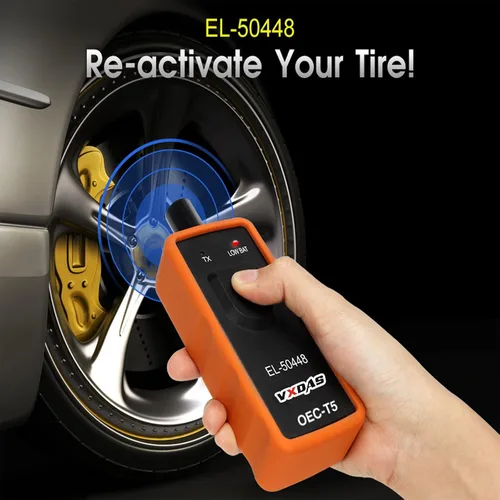 Vista 8 de VXDAS Sensor de presión de los neumáticos, herramienta de activación y restauración TPMS, Negro