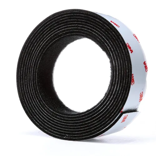 Vista 2 de 3M Cierre de gancho/bucle TB3526N/TB3527N, negro, 1 in x 10 ft