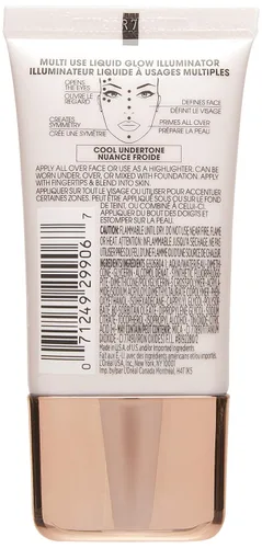 Vista 2 de Brillo líquido iluminador L'Oreal Paris cosméticos True Match Lumi, paquete de de 1, Ice
