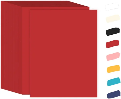 Vista 19 de Goefun 100 Sheets Yellow Cardstock 8.5 x 11 65lb Paper Amarillo