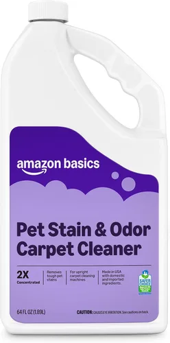 Vista 7 de Amazon Basics Limpiador de alfombras, removedor de manchas de alfombras, aroma fresco, 64 onzas líquidas