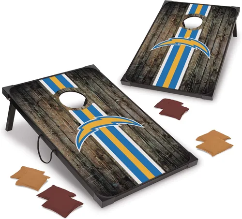 Vista 28 de Wild Sports - Set Deluxe para Jugar Cornhole con Tablero de MDF de 2 x 3 Pies - Incluye Esquinas y Delantales