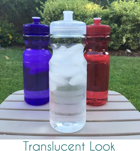 Vista 4 de Rolling Sands - Botellas de agua de 24 onzas sin BPA, paquete de 3, fabricadas en Estados Unidos
