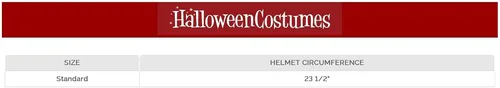 Vista 3 de Fun Costumes - Casco para adulto